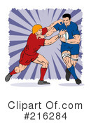 Rugby Clipart #216284 by patrimonio