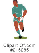 Rugby Clipart #216285 by patrimonio