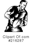 Rugby Clipart #216287 by patrimonio