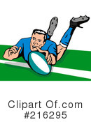 Rugby Clipart #216295 by patrimonio