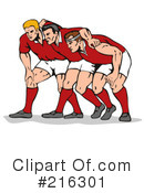 Rugby Clipart #216301 by patrimonio
