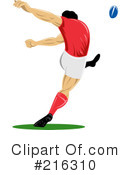 Rugby Clipart #216310 by patrimonio