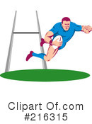Rugby Clipart #216315 by patrimonio
