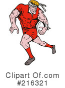 Rugby Clipart #216321 by patrimonio