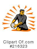 Rugby Clipart #216323 by patrimonio