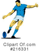 Rugby Clipart #216331 by patrimonio