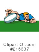 Rugby Clipart #216337 by patrimonio