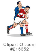 Rugby Clipart #216352 by patrimonio