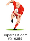 Rugby Clipart #216359 by patrimonio