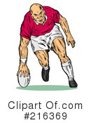 Rugby Clipart #216369 by patrimonio