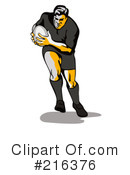 Rugby Clipart #216376 by patrimonio