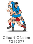 Rugby Clipart #216377 by patrimonio