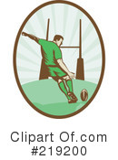 Rugby Clipart #219200 by patrimonio
