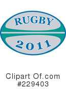 Rugby Clipart #229403 by patrimonio