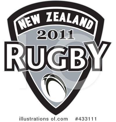 Royalty-Free (RF) Rugby Clipart Illustration by patrimonio - Stock Sample #433111
