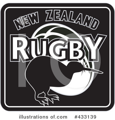 Royalty-Free (RF) Rugby Clipart Illustration by patrimonio - Stock Sample #433139