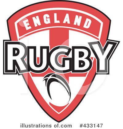 Royalty-Free (RF) Rugby Clipart Illustration by patrimonio - Stock Sample #433147