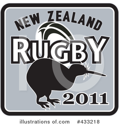 Royalty-Free (RF) Rugby Clipart Illustration by patrimonio - Stock Sample #433218