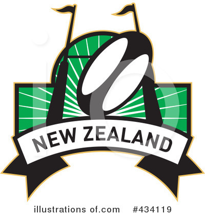 Royalty-Free (RF) Rugby Clipart Illustration by patrimonio - Stock Sample #434119