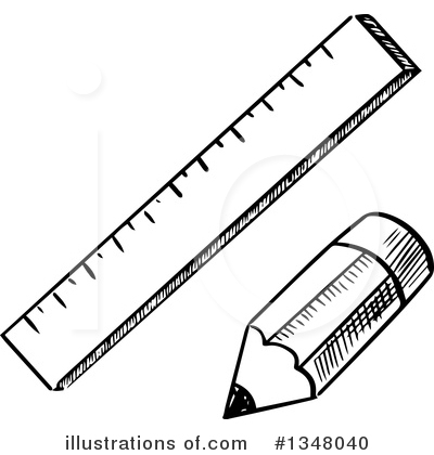 Royalty-Free (RF) Ruler Clipart Illustration by Vector Tradition SM - Stock Sample #1348040
