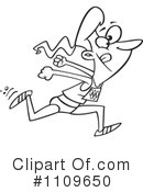 Runner Clipart #1109650 by toonaday