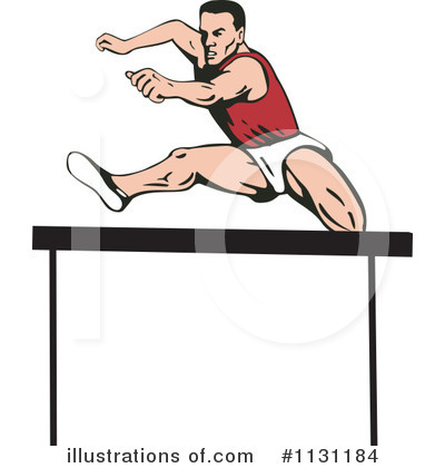 Royalty-Free (RF) Runner Clipart Illustration by patrimonio - Stock Sample #1131184