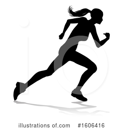 Runners Clipart #1606416 by AtStockIllustration