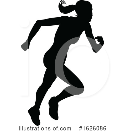 Royalty-Free (RF) Runner Clipart Illustration by AtStockIllustration - Stock Sample #1626086