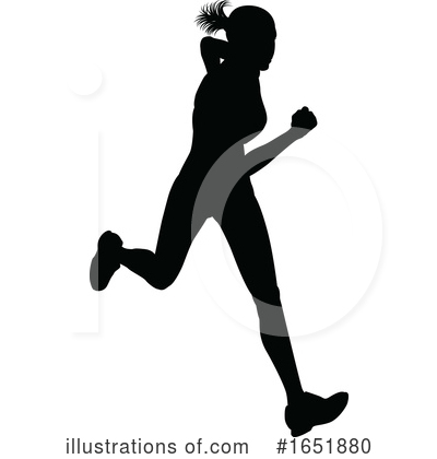 Royalty-Free (RF) Runner Clipart Illustration by AtStockIllustration - Stock Sample #1651880
