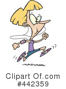 Runner Clipart #442359 by toonaday