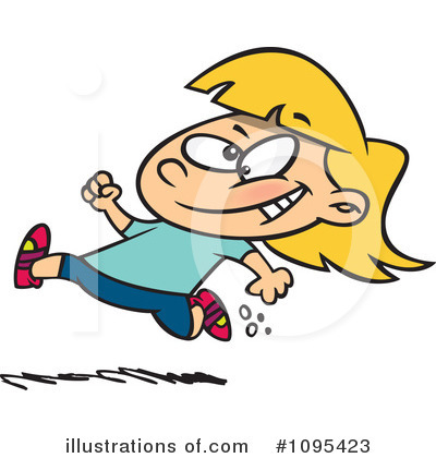 Jogging Clipart #1095423 by toonaday