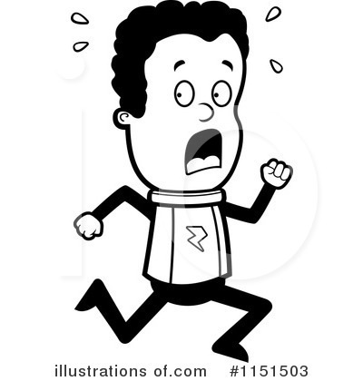 Royalty-Free (RF) Running Clipart Illustration by Cory Thoman - Stock Sample #1151503
