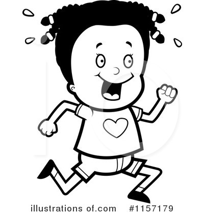Royalty-Free (RF) Running Clipart Illustration by Cory Thoman - Stock Sample #1157179