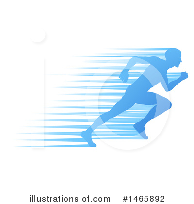 Runners Clipart #1465892 by AtStockIllustration