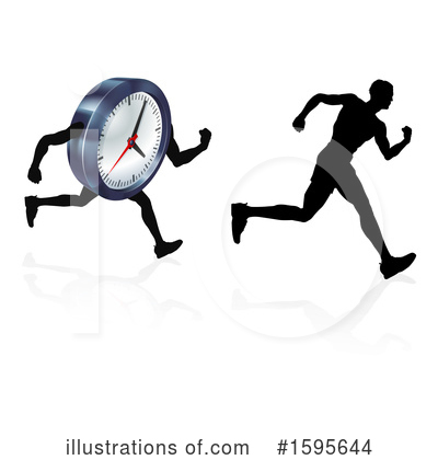 Runners Clipart #1595644 by AtStockIllustration