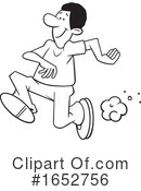 Running Clipart #1652756 by Johnny Sajem