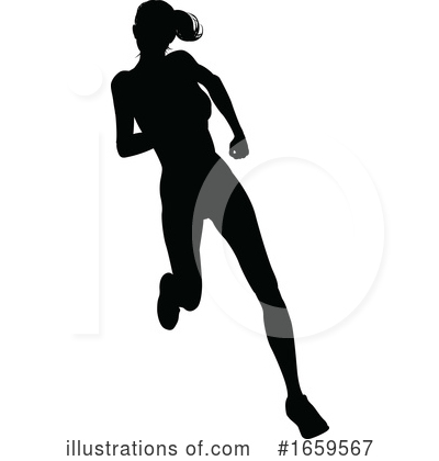 Royalty-Free (RF) Running Clipart Illustration by AtStockIllustration - Stock Sample #1659567