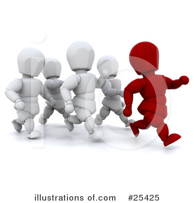 Runner Clipart #25425 by KJ Pargeter