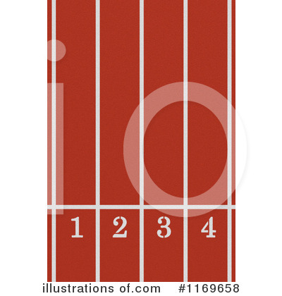 Royalty-Free (RF) Running Track Clipart Illustration by stockillustrations - Stock Sample #1169658
