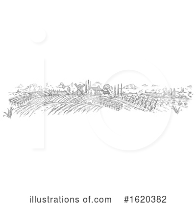 Farm Clipart #1620382 by Domenico Condello