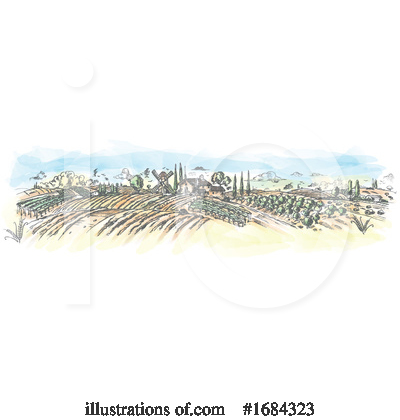 Rural Clipart #1684323 by Domenico Condello