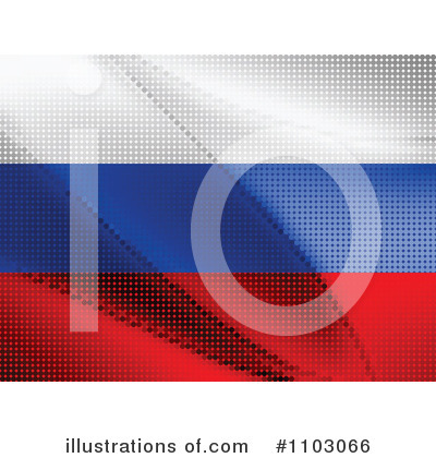 Royalty-Free (RF) Russian Flag Clipart Illustration by Andrei Marincas - Stock Sample #1103066