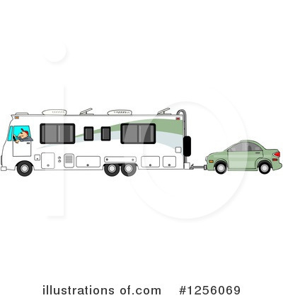 Royalty-Free (RF) Rv Clipart Illustration by djart - Stock Sample #1256069