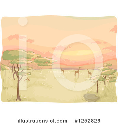 Royalty-Free (RF) Safari Clipart Illustration by BNP Design Studio - Stock Sample #1252826