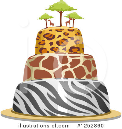 Birthday Cake Clipart #1252860 by BNP Design Studio