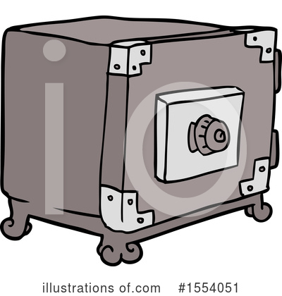 Royalty-Free (RF) Safes Clipart Illustration by lineartestpilot - Stock Sample #1554051