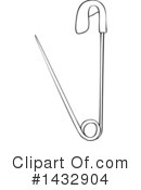 Safety Pin Clipart #1432904 by djart