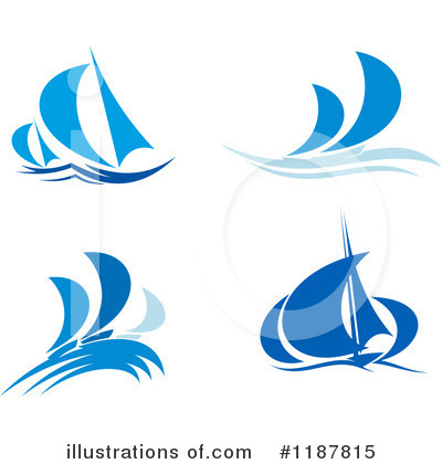 Royalty-Free (RF) Sailboat Clipart Illustration by Vector Tradition SM - Stock Sample #1187815