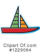 Sailboat Clipart #1229064 by Lal Perera