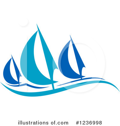 Royalty-Free (RF) Sailboat Clipart Illustration by Vector Tradition SM - Stock Sample #1236998